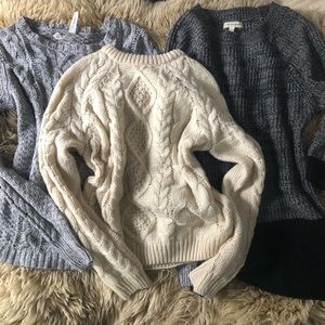 Three Sweater Bundle